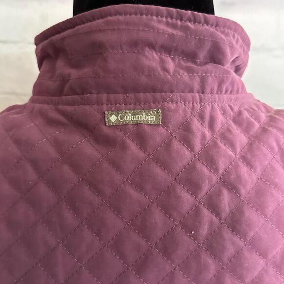 Columbia Women's Purple Thin Vest, Medium, Pre-owned - Picture 5 of 7